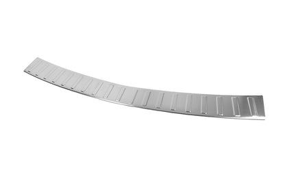 Rear bumper protector Carmos V-2 (SW, stainless steel) for Opel Astra J 2009-2015 - image 2