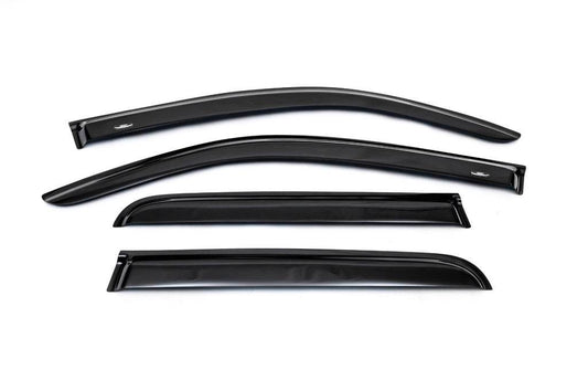 Deflectors (4-piece, HIC) for Volkswagen Amarok 2010-2022 - Reelken Auto