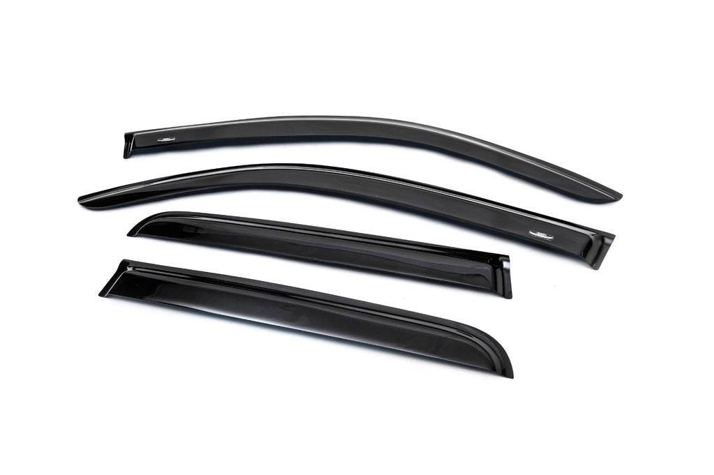 Deflectors (4-piece, HIC) for Volkswagen Amarok 2010-2022 - Reelken Auto