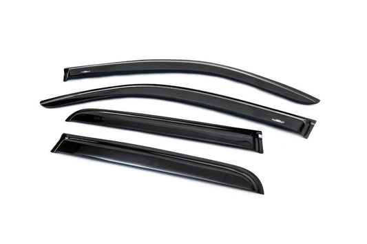 Deflectors (4-piece, HIC) for Volkswagen Amarok 2010-2022 - Reelken Auto