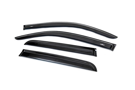 Window Deflectors (4 pcs, HIC) for Volkswagen Amarok 2010-2022 - image 2