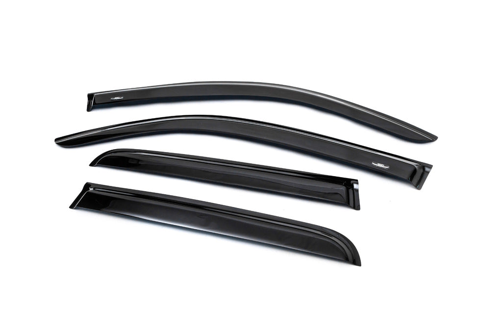 Window Deflectors (4 pcs, HIC) for Volkswagen Amarok 2010-2022 - image 2