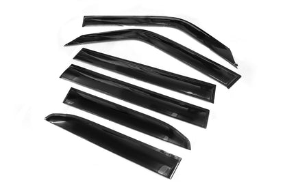 Window Deflectors Niken Luxury (6 pcs) for Toyota Land Cruiser Prado 250 2023- - image 5