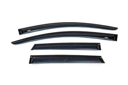 Window Deflectors (4 pcs, HIC) for Nissan Note 2004-2012 - image 2