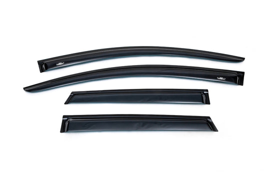 Window Deflectors (4 pcs, HIC) for Nissan Note 2004-2012 - image 2
