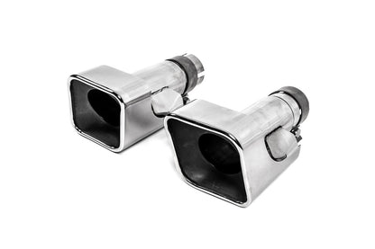 Exhaust Tips V2 (2 pcs, stainless steel) for Range Rover Sport 2005-2013 - image 2
