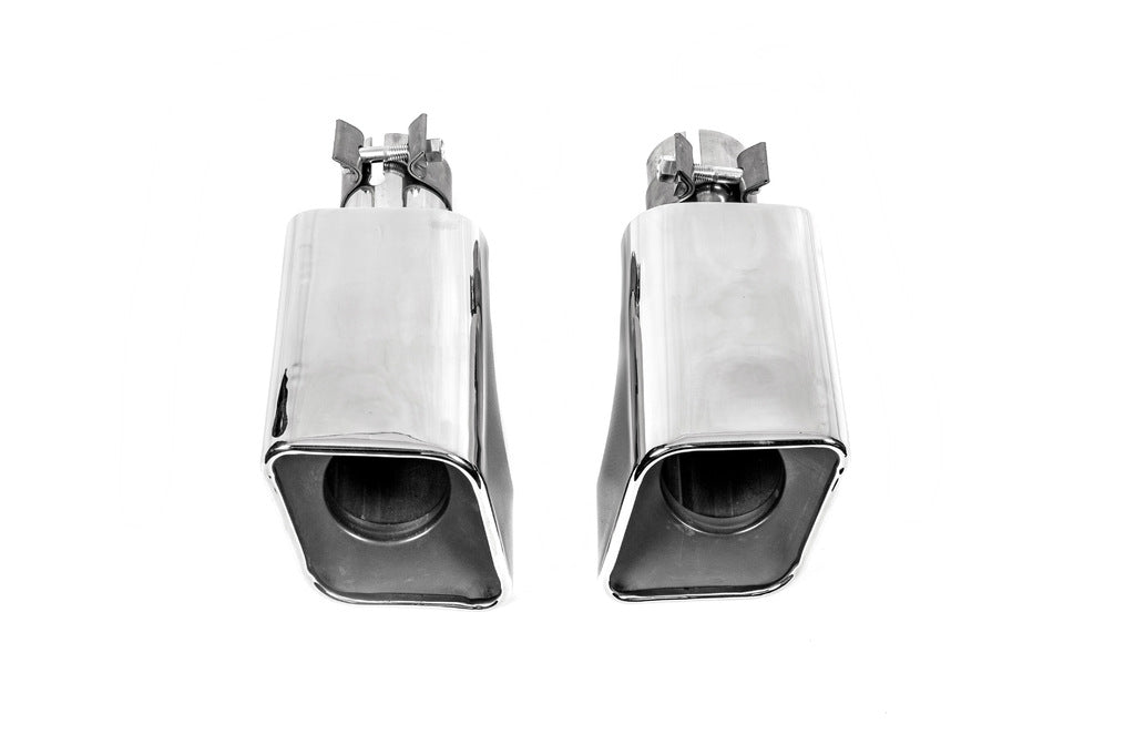 Exhaust Tips V2 (2 pcs, stainless steel) for Range Rover Sport 2005-2013 - image 5