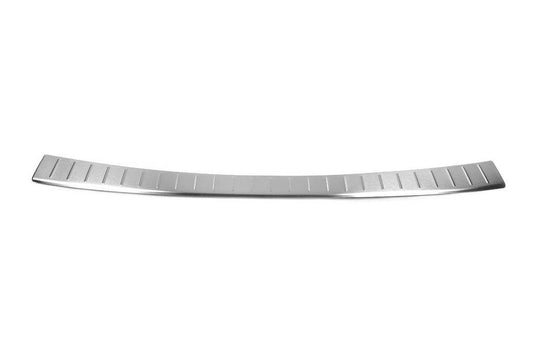 Cover on the rear bumper Carmos (stainless steel) for Mitsubishi ASX 2010-2023 - Reelken Auto