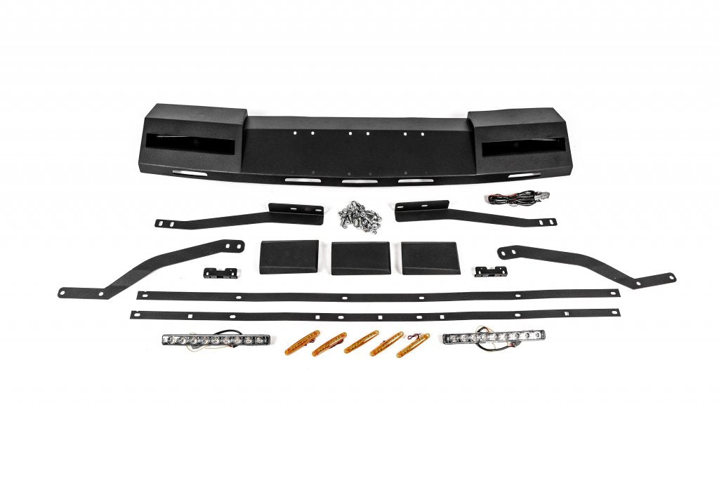Windshield visor for roof rack DAKAR (LED) for Volkswagen Amarok 2010-2022 - image 6