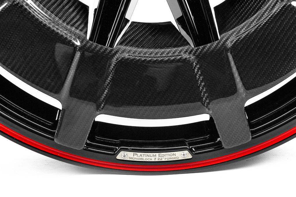 Wheels from forged aluminum and carbon G900 (R24, 4 pcs.) for Mercedes G class W463 2018-2024 - Reelken Auto