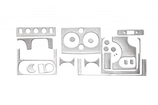 Dashboard Trim in Aluminum Look Hartman (2003-2008) for Citroen Berlingo 1996-2008 - image 1