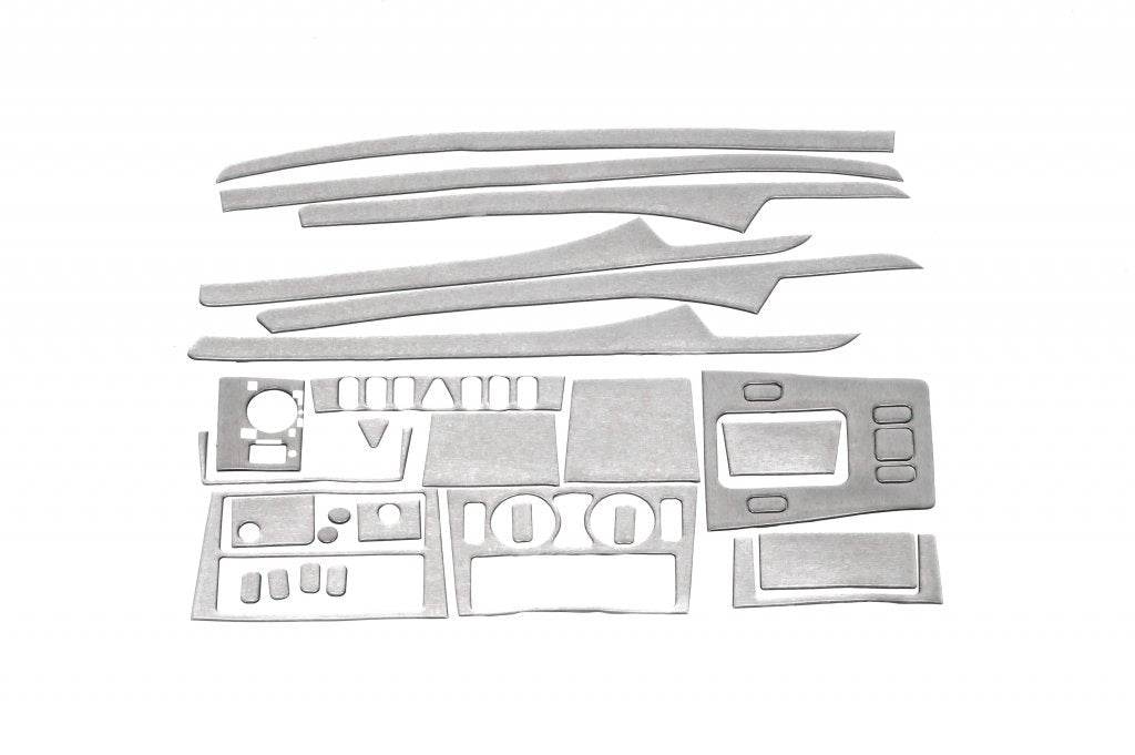 Panel overlay aluminum Hartman (1995-1997) for Mercedes C-class W202 1993-2001 - Reelken Auto