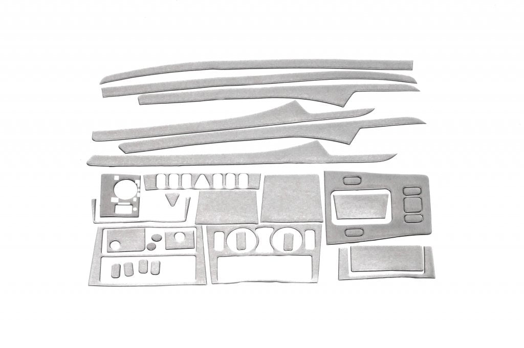 Dashboard Trim in Aluminum Look Hartman (1995-1997) for Mercedes C-class W202 1993-2001 - image 1