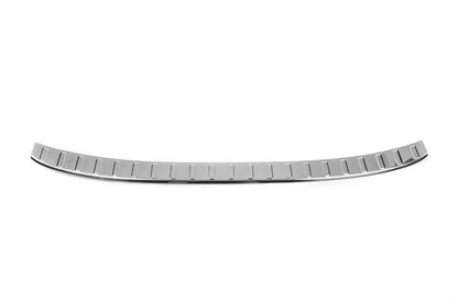 Cover on the rear bumper Carmos (stainless steel) (Gloss) for Volkswagen Taigo 2020- - Reelken Auto