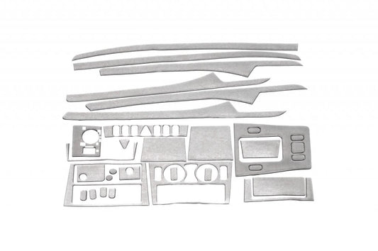 Dashboard Trim in Aluminum Look Hartman (1995-1997) for Mercedes C-class W202 1993-2001 - image 1