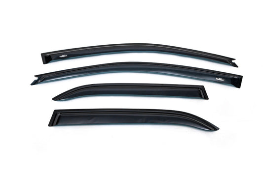 Window Deflectors SD (4 pcs, HIC) for Mitsubishi Lancer 9 2004-2008 - image 1