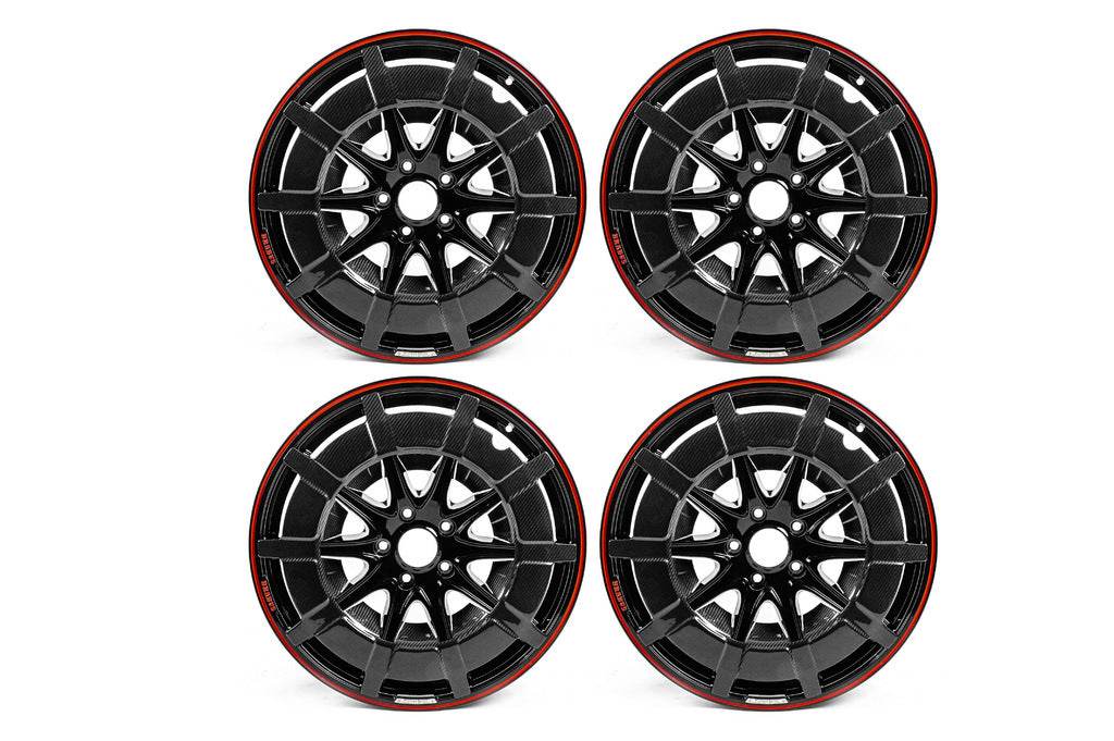 Wheels from forged aluminum and carbon G900 (R24, 4 pcs.) for Mercedes G class W463 2018-2024 - Reelken Auto