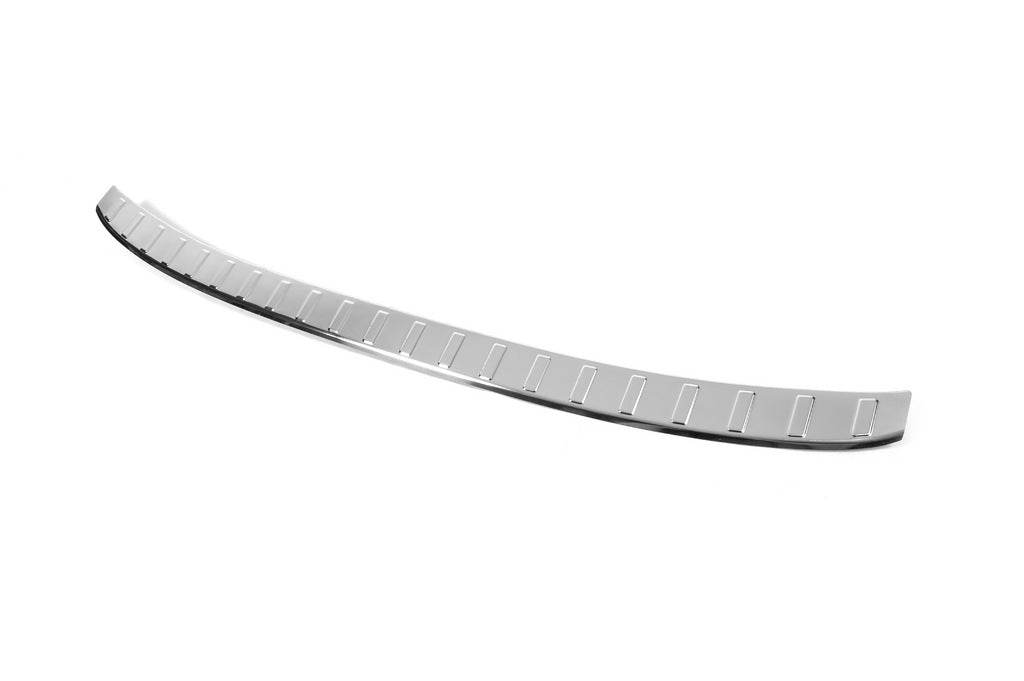 Cover on the rear bumper Carmos (stainless steel) (Gloss) for Volkswagen Taigo 2020- - Reelken Auto
