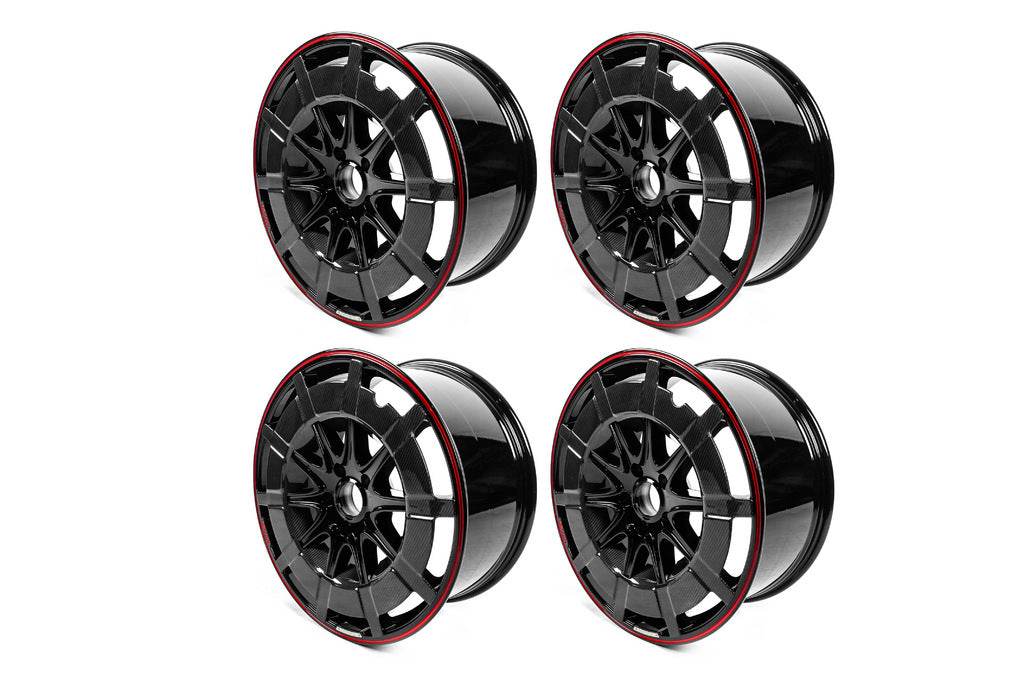 Wheels from forged aluminum and carbon G900 (R24, 4 pcs.) for Mercedes G class W463 2018-2024 - Reelken Auto