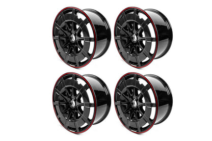 Wheels from forged aluminum and carbon G900 (R24, 4 pcs.) for Mercedes G class W463 1990-2018 - image 23