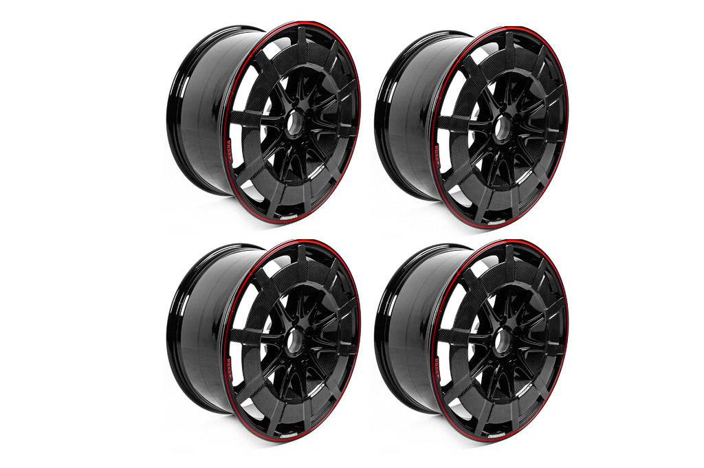Wheels from forged aluminum and carbon G900 (R24, 4 pcs.) for Mercedes G class W463 2018-2024 - Reelken Auto