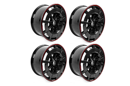 Forged Aluminum and Carbon Wheels G900 (R24, Set of 4) for Mercedes G сlass W463 1990-2018 - image 4