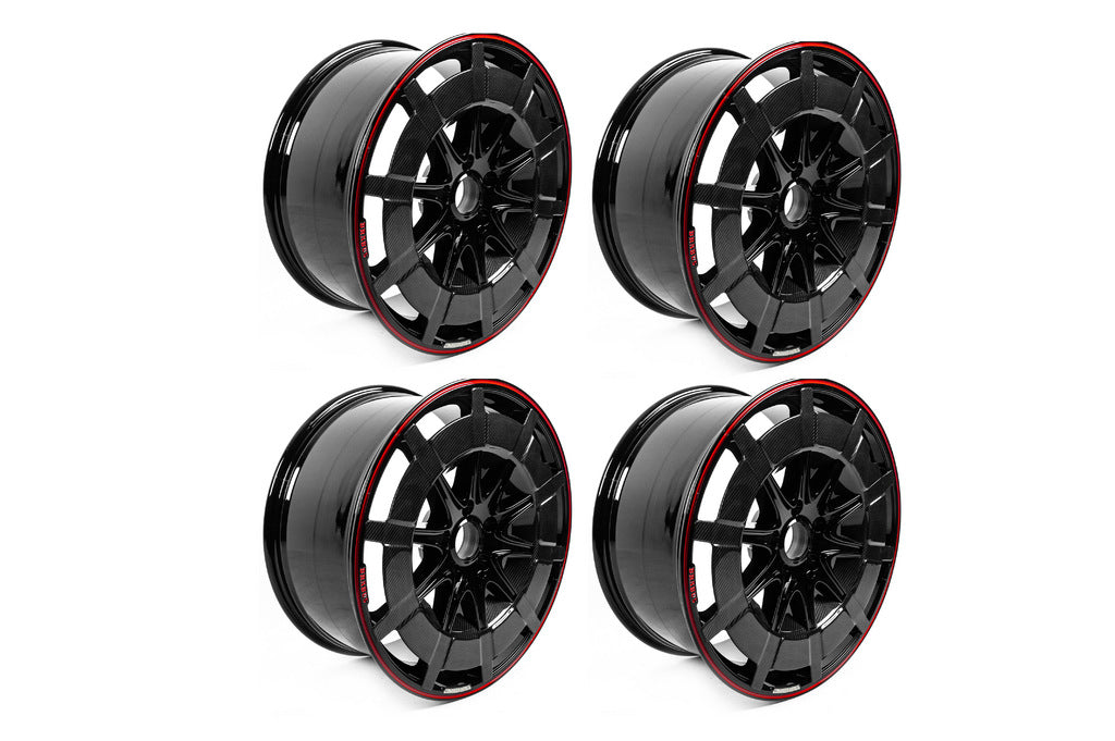 Wheels from forged aluminum and carbon G900 (R24, 4 pcs.) for Mercedes G class W463 1990-2018 - image 3