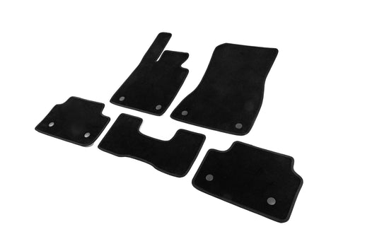 Deluxe Textile Floor Mats (For G60/61, Black) for BMW 5/i5 Series G60/60E/61 2023- - image 2