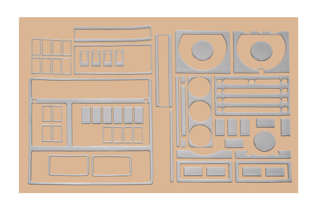 Dashboard Trim 1995-1999 (Aluminum Look) for MAN F2000 1994-2001 - image 2