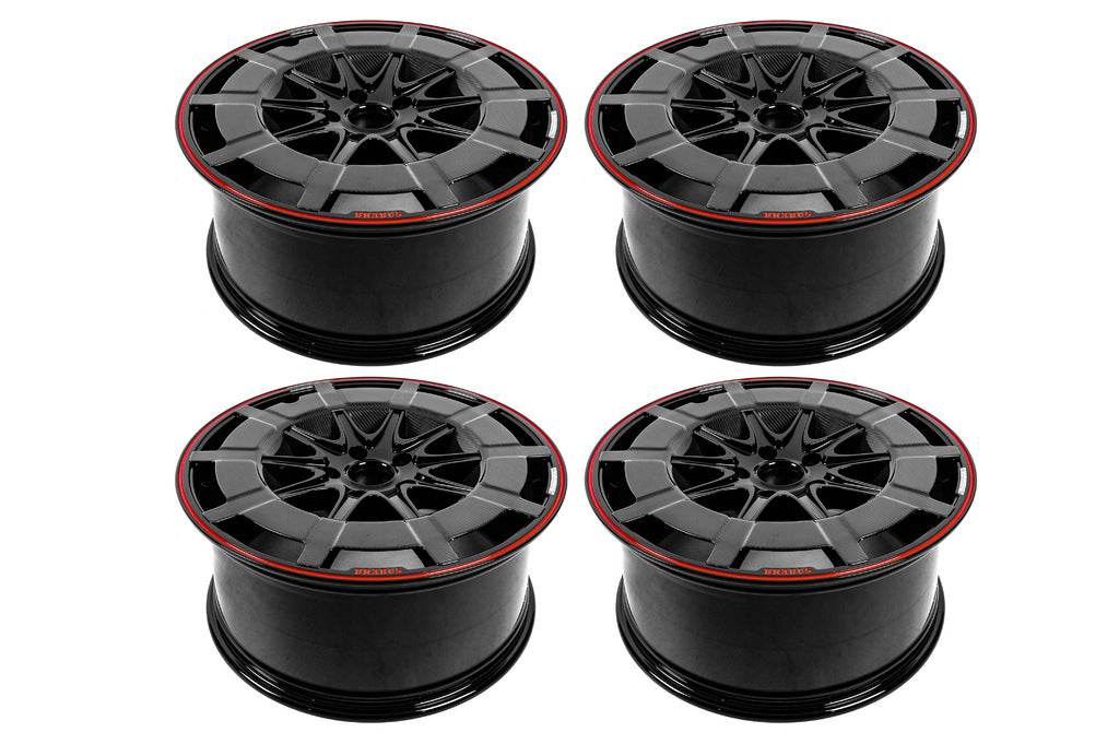 Wheels from forged aluminum and carbon G900 (R24, 4 pcs.) for Mercedes G class W463 2018-2024 - Reelken Auto