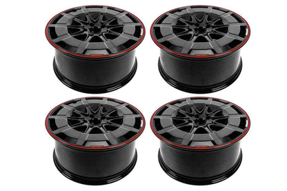 Wheels from forged aluminum and carbon G900 (R24, 4 pcs.) for Mercedes G class W463 2018-2024 - Reelken Auto