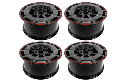 Wheels from forged aluminum and carbon G900 (R24, 4 pcs.) for Mercedes G class W463 1990-2018 - image 26