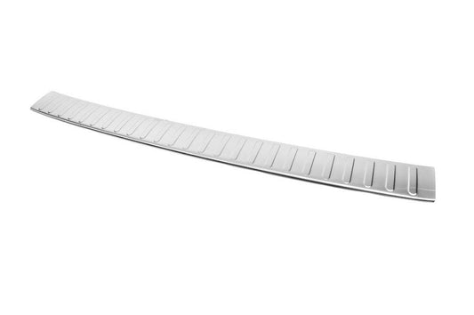 Cover on the rear bumper Carmos (stainless steel) for Volvo XC90 2002-2014 - Reelken Auto