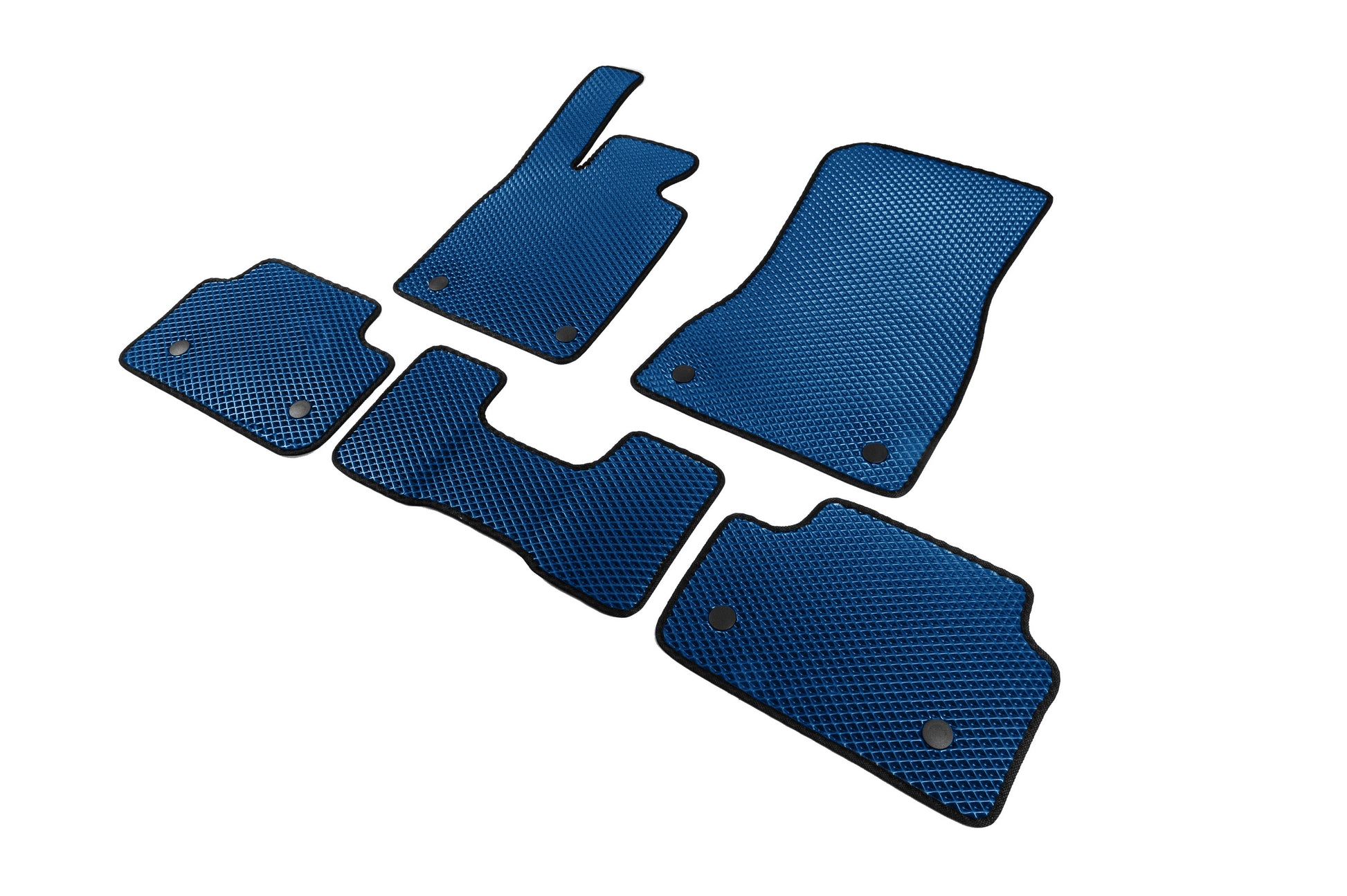 EVA Floor Mats (For G60/61, Blue) for BMW 5/i5 Series G60/60E/61 2023- - image 2