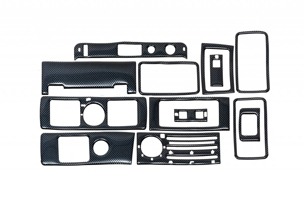 Dashboard Trim 1993-2002 (Carbon Look) for Volvo FH 1993-2012 - image 1