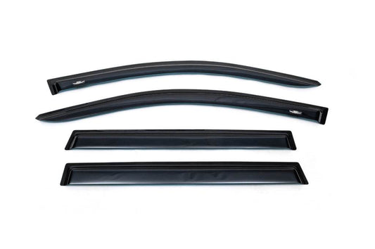 Deflectors (4-piece, HIC) for Volkswagen Touareg 2002-2010 - Reelken Auto