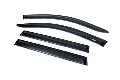 Deflectors (4-piece, HIC) for Volkswagen Touareg 2002-2010 - Reelken Auto