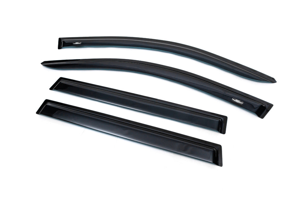 Window Deflectors (4 pcs, HIC) for Volkswagen Touareg 2002-2010 - image 2