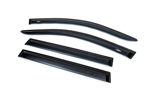 Window Deflectors (4 pcs, HIC) for Volkswagen Touareg 2002-2010 - image 2
