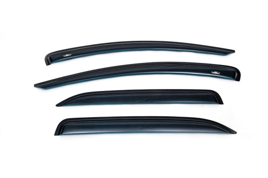 Window Deflectors SD (4 pcs, HIC) for Dacia Logan II 2013-2022 - image 1