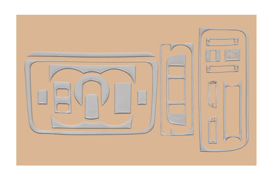 Dashboard Trim Covers (Meric) for Skoda Roomster 2006-2015 - image 2