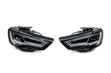Front headlights Full LED (for HALOGEN, 2012-2016, 2 pcs) for Audi A3 2012-2020 - image 1