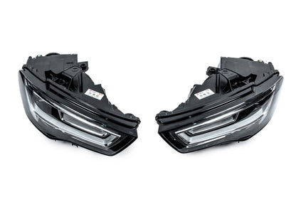 Front headlights Full LED (for HALOGEN, 2012-2016, 2 pcs) for Audi A3 2012-2020 - image 2