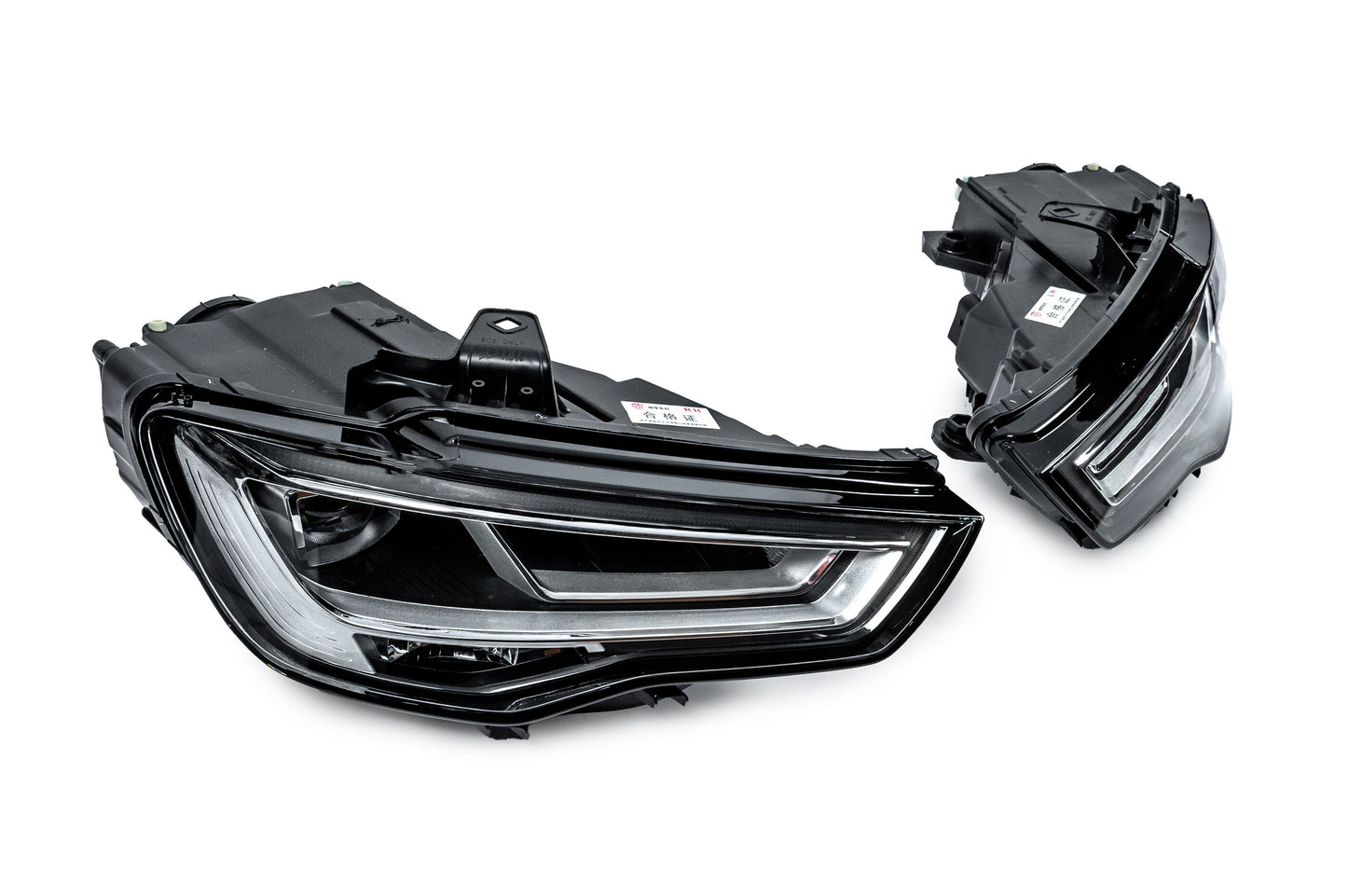 Front headlights Full LED (for HALOGEN, 2012-2016, 2 pcs) for Audi A3 2012-2020 - image 4