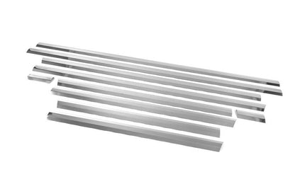 Door moldings (10 pcs, stainless steel) (ExtraLong) for Mercedes Sprinter W907/W910 2018↗ - Reelken Auto