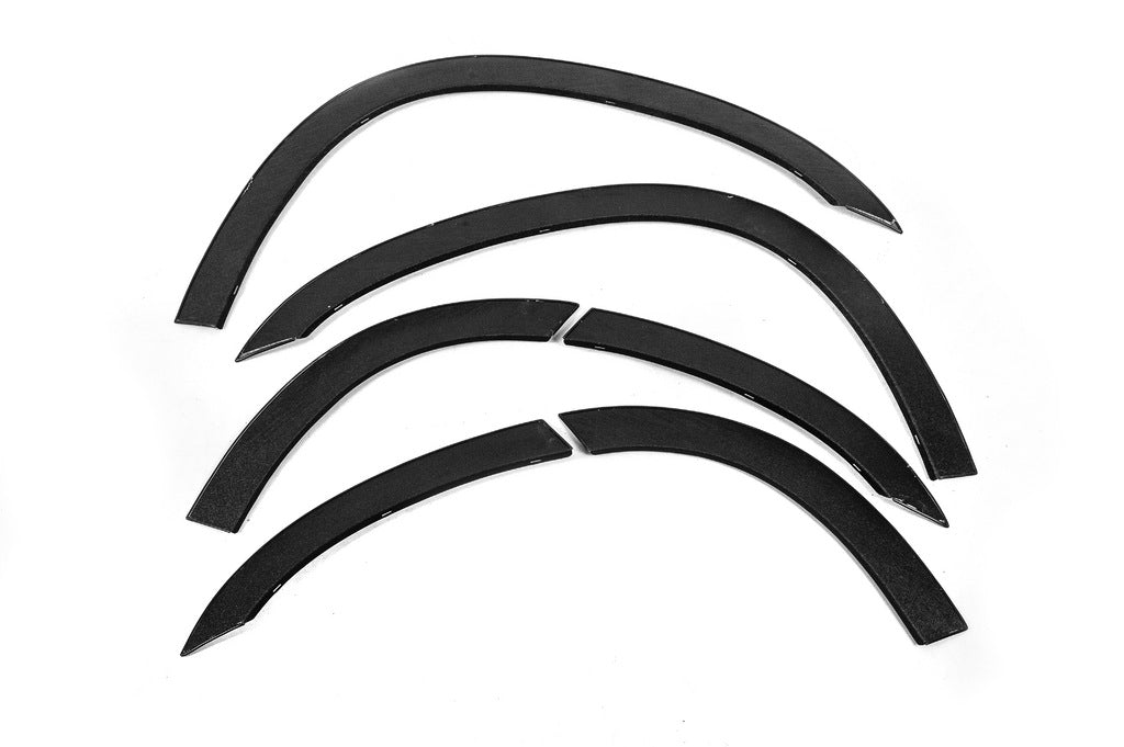 Fender flares (2013-2017, 4 pcs, black) for Skoda Yeti 2009-2017 - image 2