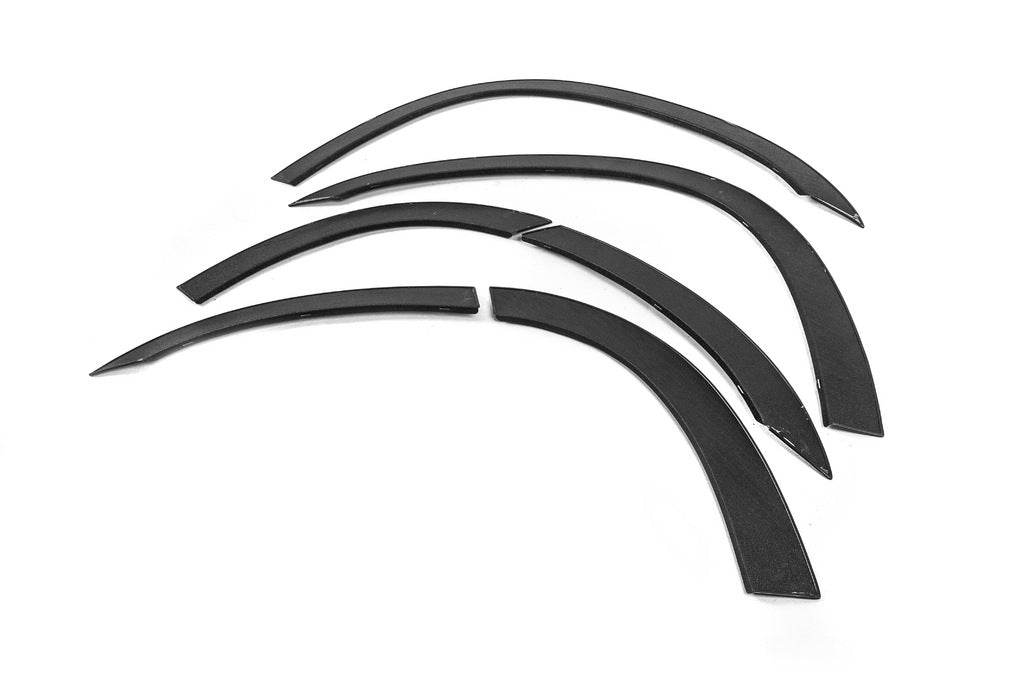 Wheel arch covers (2013-2017, 4 pcs, black) for Skoda Yeti 2009-2017 - Reelken Auto