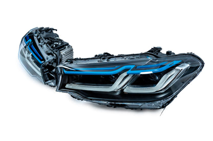Front Headlights Full LED Laser (for 2017-2020) for BMW 5 Series G30/G31 2017-2023 - image 3
