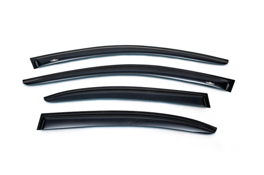 Window Deflectors (4 pcs, HIC) for Volkswagen Jetta 2011-2018 - image 2