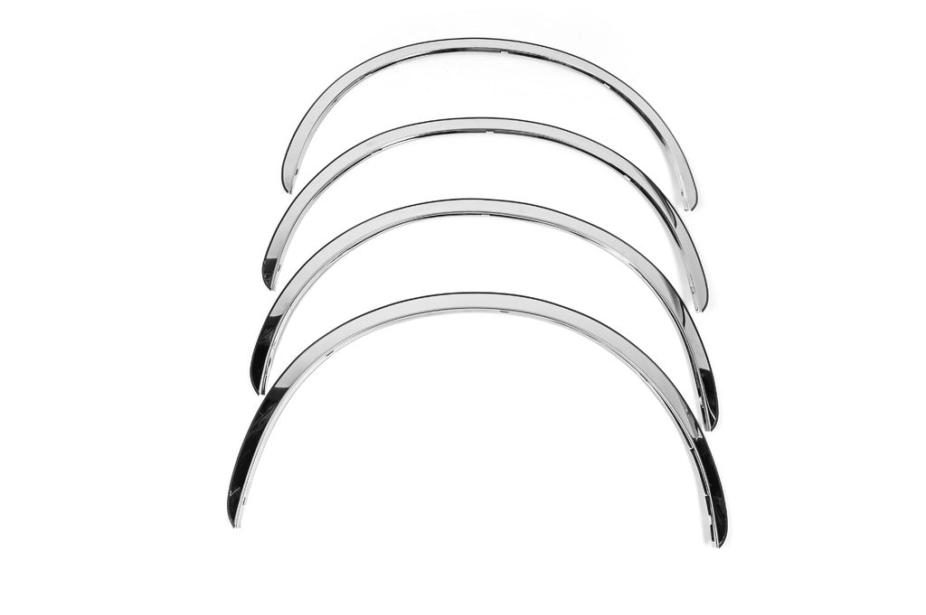 Fender flares (4 pcs, stainless steel) for Nissan Micra K12 2003-2010 - image 3